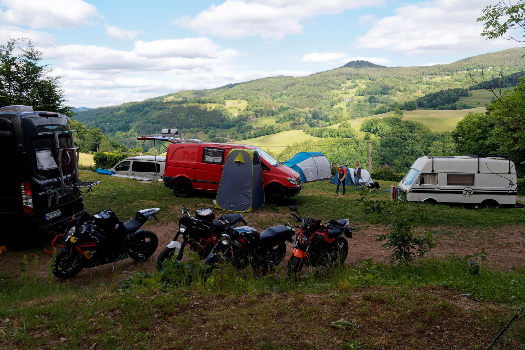 le camping Lefébure idéalement placé pour vos roads trips sur la route des crêtes des Vosges