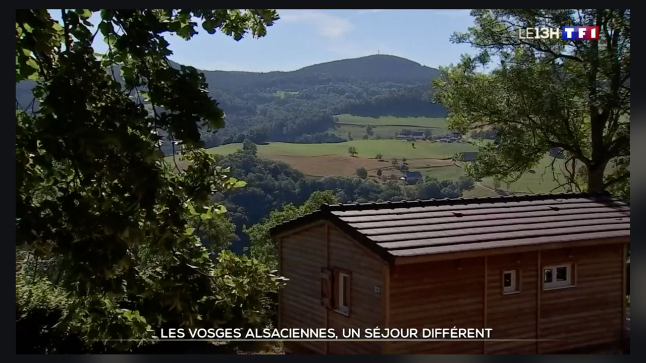 Les Vosges alsaciennes : un séjour différent. Un reportage du 13H de TF1